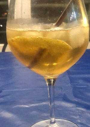 Una foto de Pisco Earl Grey