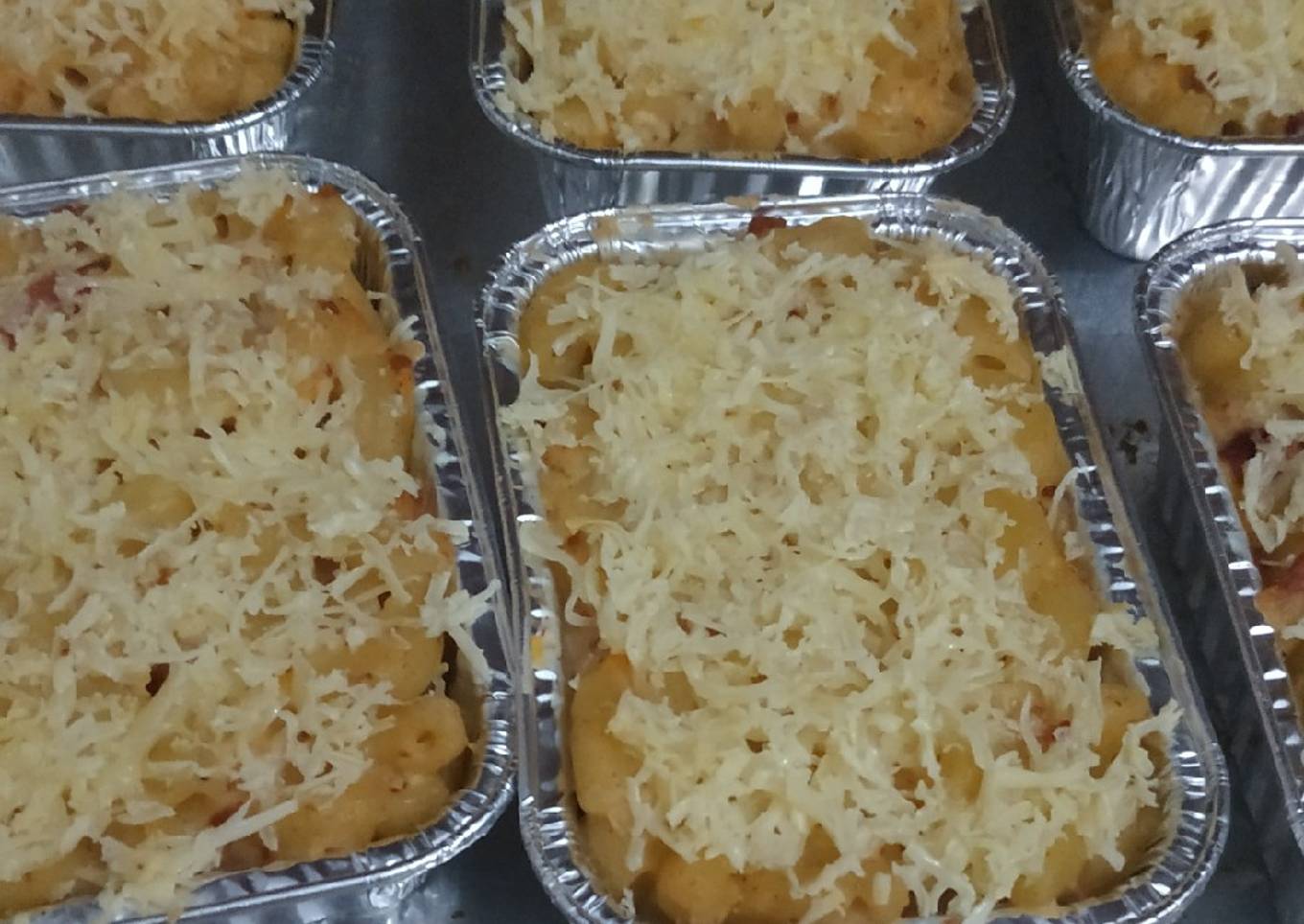 Macaroni Schotel Kornet Sapi