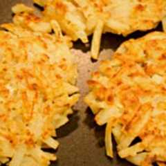 Una foto de Hash browns (tortitas de patata)