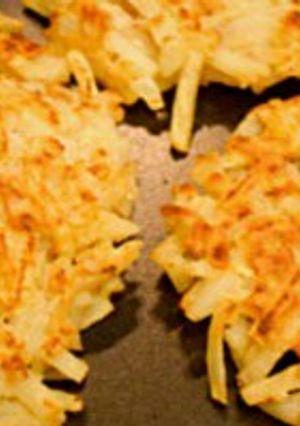 Una foto de Hash browns (tortitas de patata)