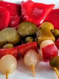 BANDERILLAS🥒Y🌶️Pimientos del Piquillo Asados...!
