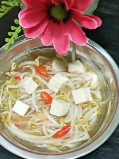 Foto resep Tumis Kecambah Tahu Ebi