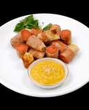 SP.0884 - Bánh Tráng Cuộn Xúc Xích Chiên Giòn