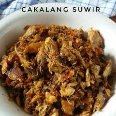 A picture of Cakalang suwir.