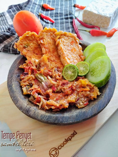 Foto resep Tempe Penyet Sambel Teri