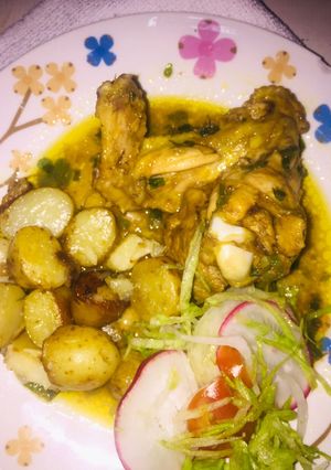 Una foto de Pollo a la cambray