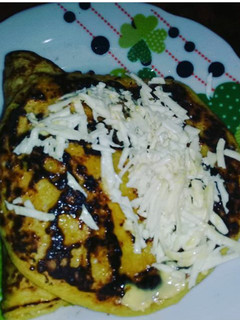 Una foto de Cachapas venezolana