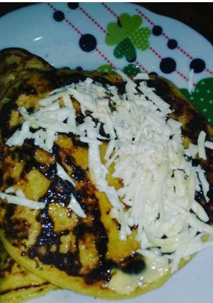 Una foto de Cachapas venezolana