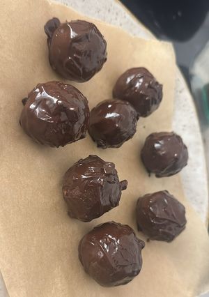 A picture of Protein Balls.
