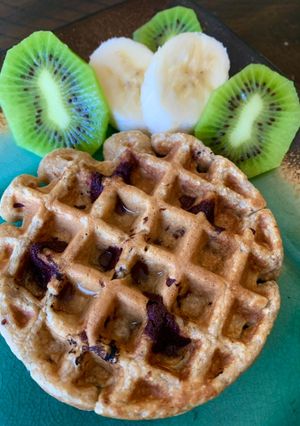 Una foto de Waffle 🧇 de avena saludable