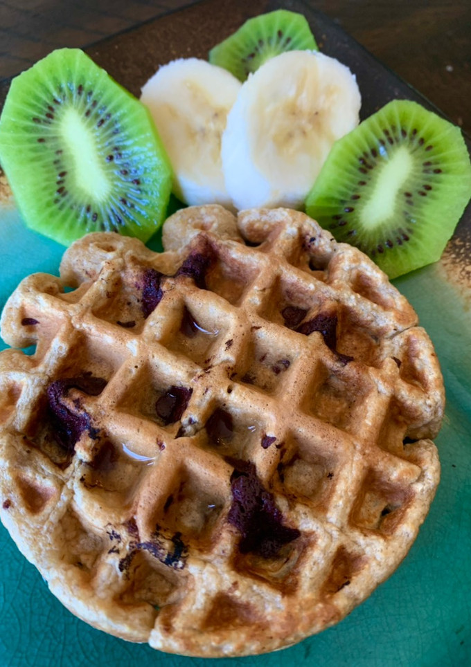 Una foto de Waffle 🧇 de avena saludable