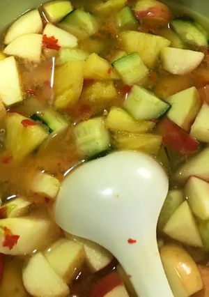 Foto resep Asinan buah segar