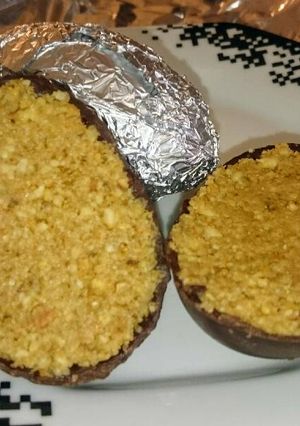 Foto de Ovinhos de Páscoa recheados com castanha de caju