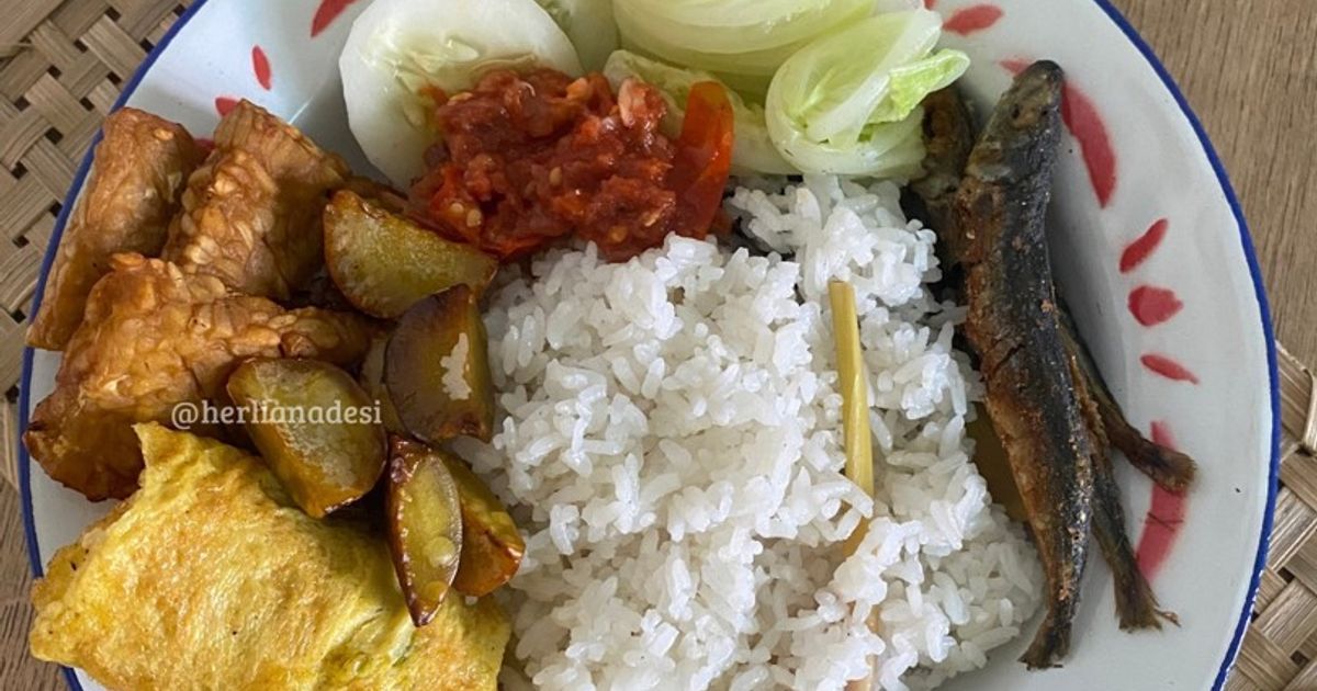 Nasi Liwet Sunda (Masak Magic Com)