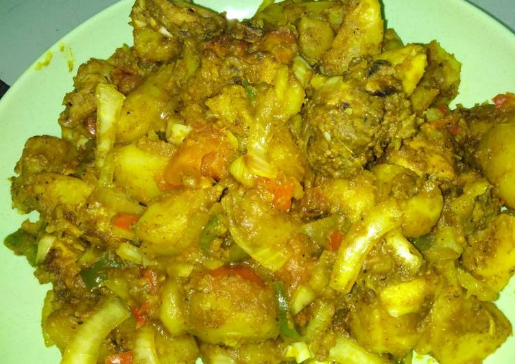 Recipe of Speedy Chicken and potatoes casserole