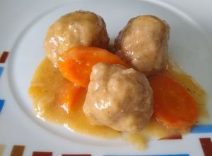 Foto principal de Albóndigas en salsa rubia