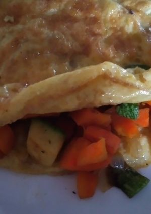 Una foto de Omelette de Huevo 🍳