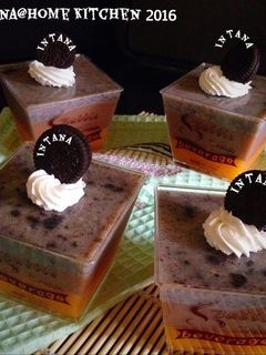 Foto resep Puding mangga milo oreo