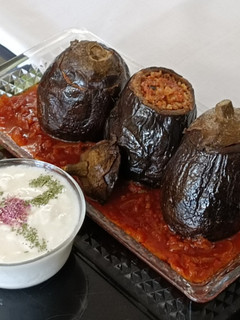 عکسی از دستور دلمه بادمجان