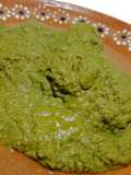 Mole verde con costillita de puerco