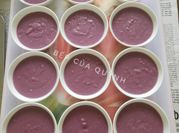 A picture of taro root vegetable