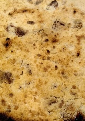 Una foto de Crumble de Manzana