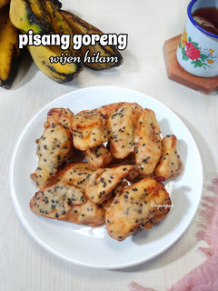 Foto resep Pisang goreng wijen hitam