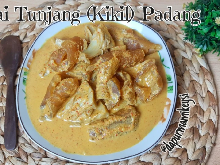 Langkah Mudah untuk Membuat Resep GULAI TUNJANG (KIKIL) KHAS PADANG yang Menggugah Selera
