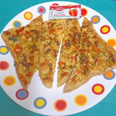 Super Quick Cheese Slice Stuffed Paratha A picture of Super Quick Cheese Slice Stuffed Paratha.