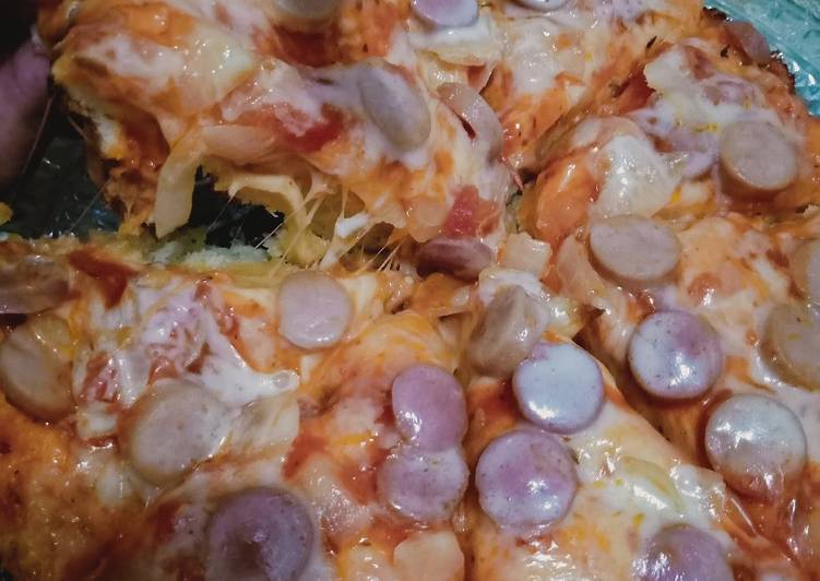 Pizza Sosis Teflon