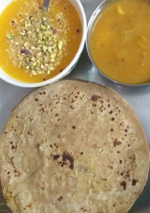चने की दाल के पराठे(chane ki daal ke paratha recipe in hindi) रेसिपी मुख्य फोटो