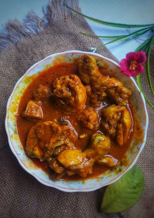 মুরগির মাংস ভুনা রেসিপির প্রধান ছবি
