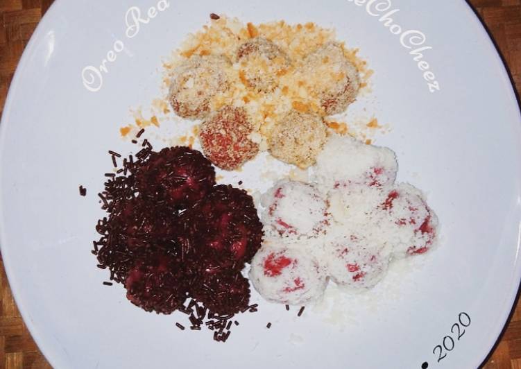 Resep 66. Oreo Red Velvet Balut ReChoCheez | Cara Buat 66. Oreo Red Velvet Balut ReChoCheez Yang Lezat