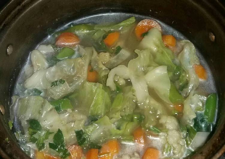 Sayur sop ala anak rumahan