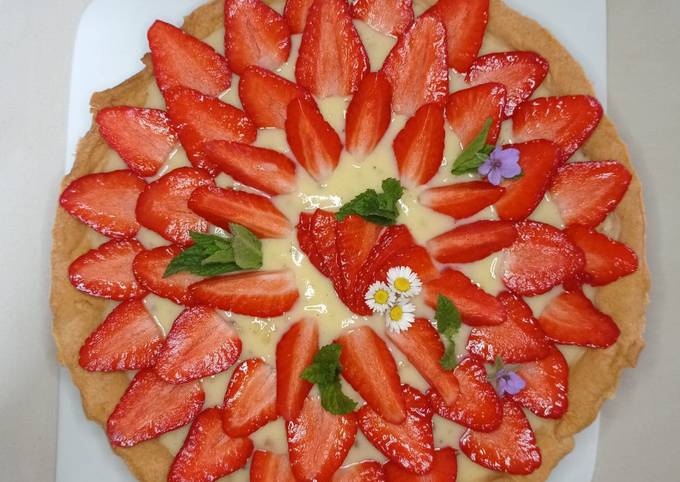 Tarte aux fraises