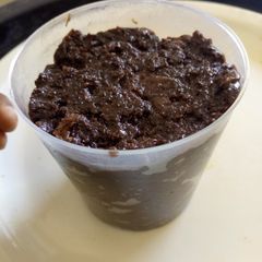 A picture of Homemade chocolate.
