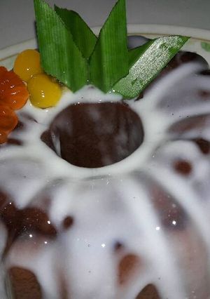 Foto resep Puding Coklat with Vanilla Vla