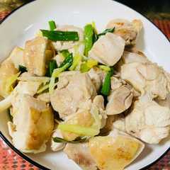 青蔥炒雞腿肉-レシピのメイン写真
