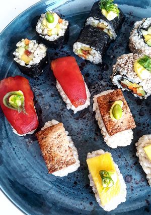 Una foto de 🍣SUSHI VEGANO🍣