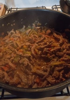 Una foto de Tacos de carne💘