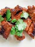 กระดูกหมูซอสbbq