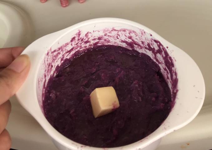 MPASI Puree Ubi Jalar Salmon (6m+)