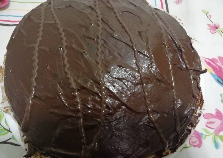 Bizcocho de chocolate muy esponjoso