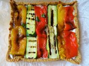Una foto di torta salata stracchino