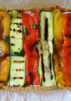A picture of Cold Savory Tart.