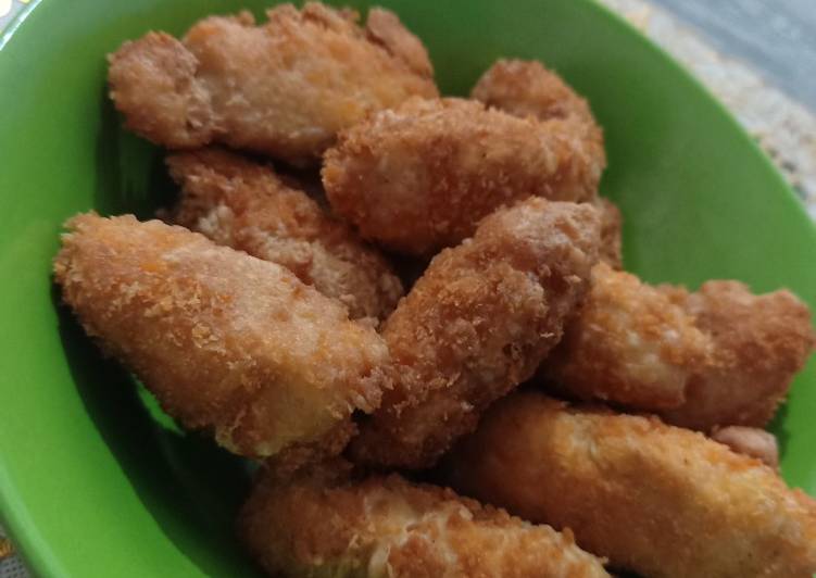 Perkedel tahu crispy