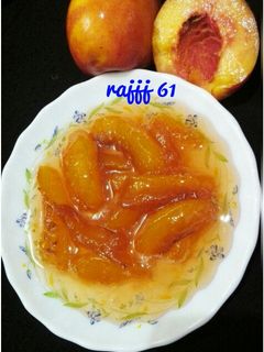عکسی از دستور مربای شلیل