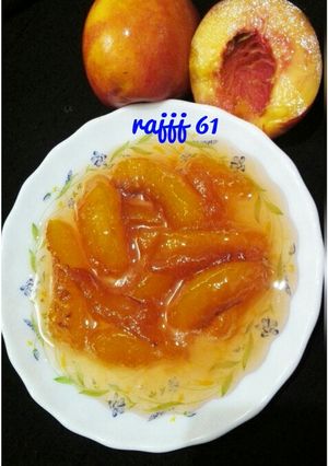 عکسی از دستور مربای شلیل