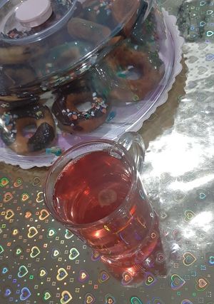 عکسی از دستور چای آلبالو