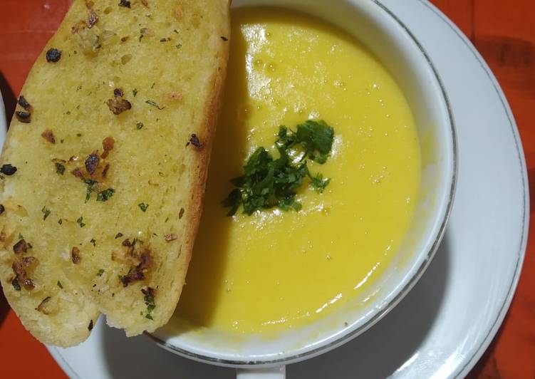 Sweet corn soup